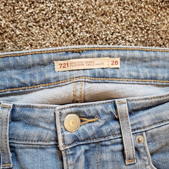 Levi's 721 high rise jeans - Picture 5 of 7